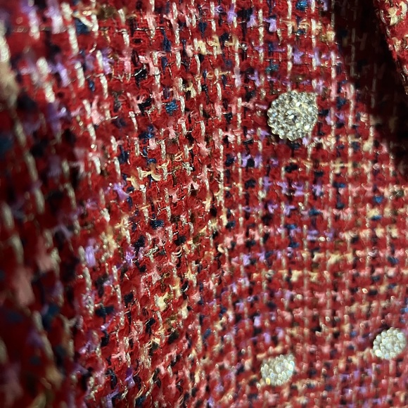 Buffalo David Bitton Tonal Tweed Oversized Blazer - Picture 4 of 8